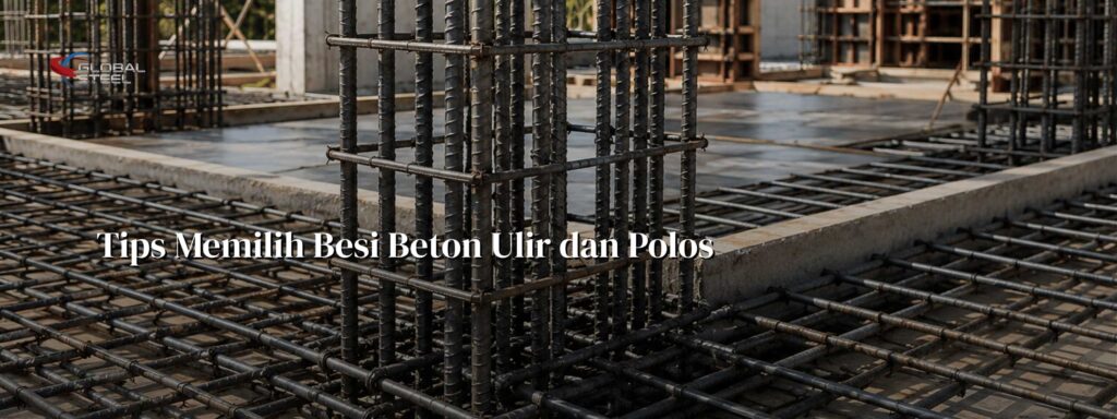 produk besi beton dan polos 