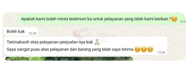 Testimoni Customer Global Steel-4