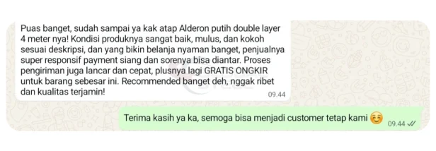 Testimoni Customer Global Steel 9